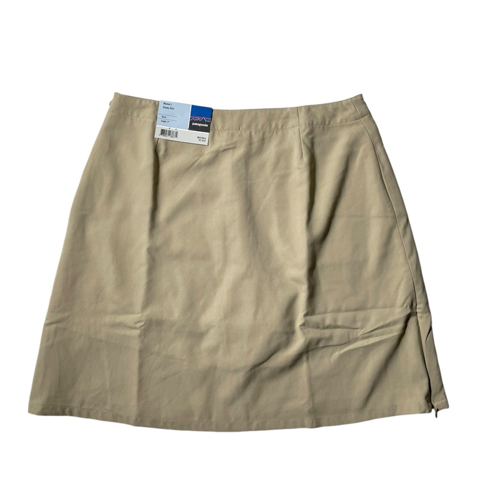 NWT Patagonia Womens Duway Skirt Skort Khaki women’s size 6